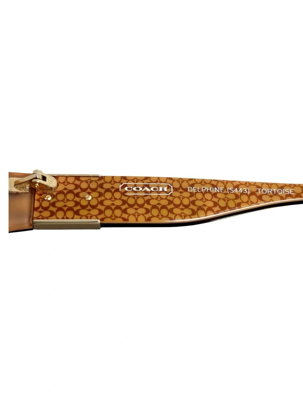 Coach vintage Delphine S443 Tortoise women’s sunglasses w/Coach Case | 57.17.125